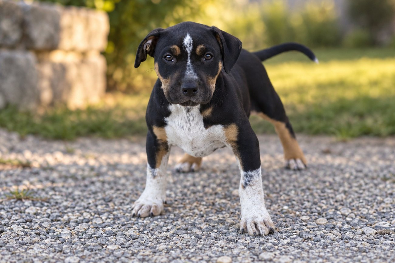 Akira - chiot American Bully XL à 7 semaines, portée Aslan × Rell